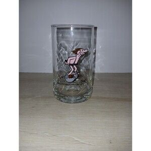 Arby's B.C. Ice Age Collectors Series Tumbler Glass Cyclist Comic 1981 Vintage